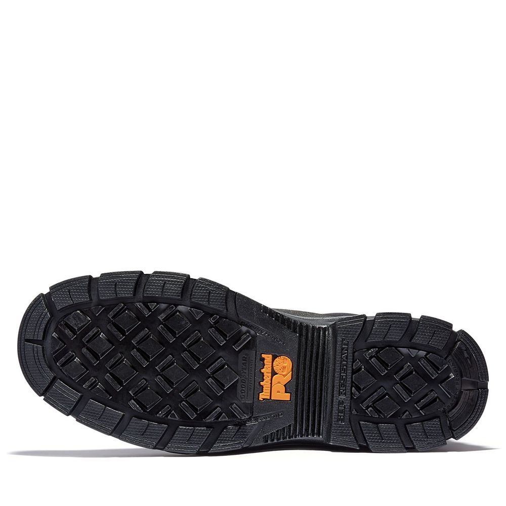 Botas de Trabajo Timberland Hombre Pro® Stockdale Alloy Toe Wellington Negras - Chile FIE-231980